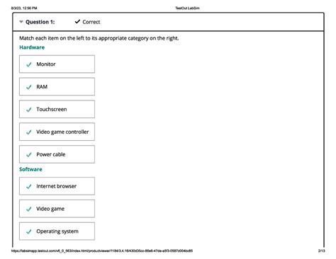 TestOut Quiz 4.4.10 Flashcards 